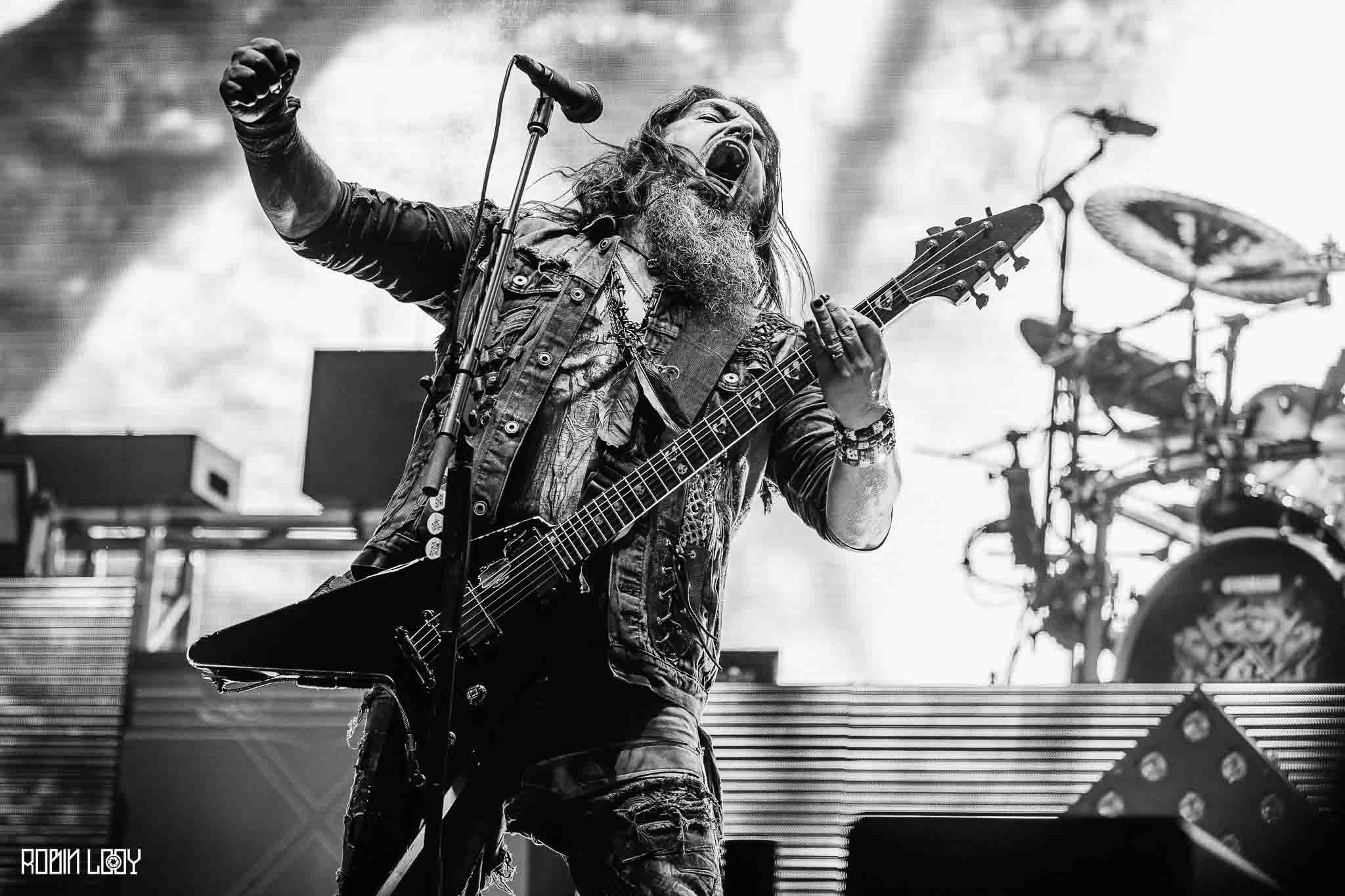Machine Head Robb Flynn live concert photo foto portrait Robin Looy