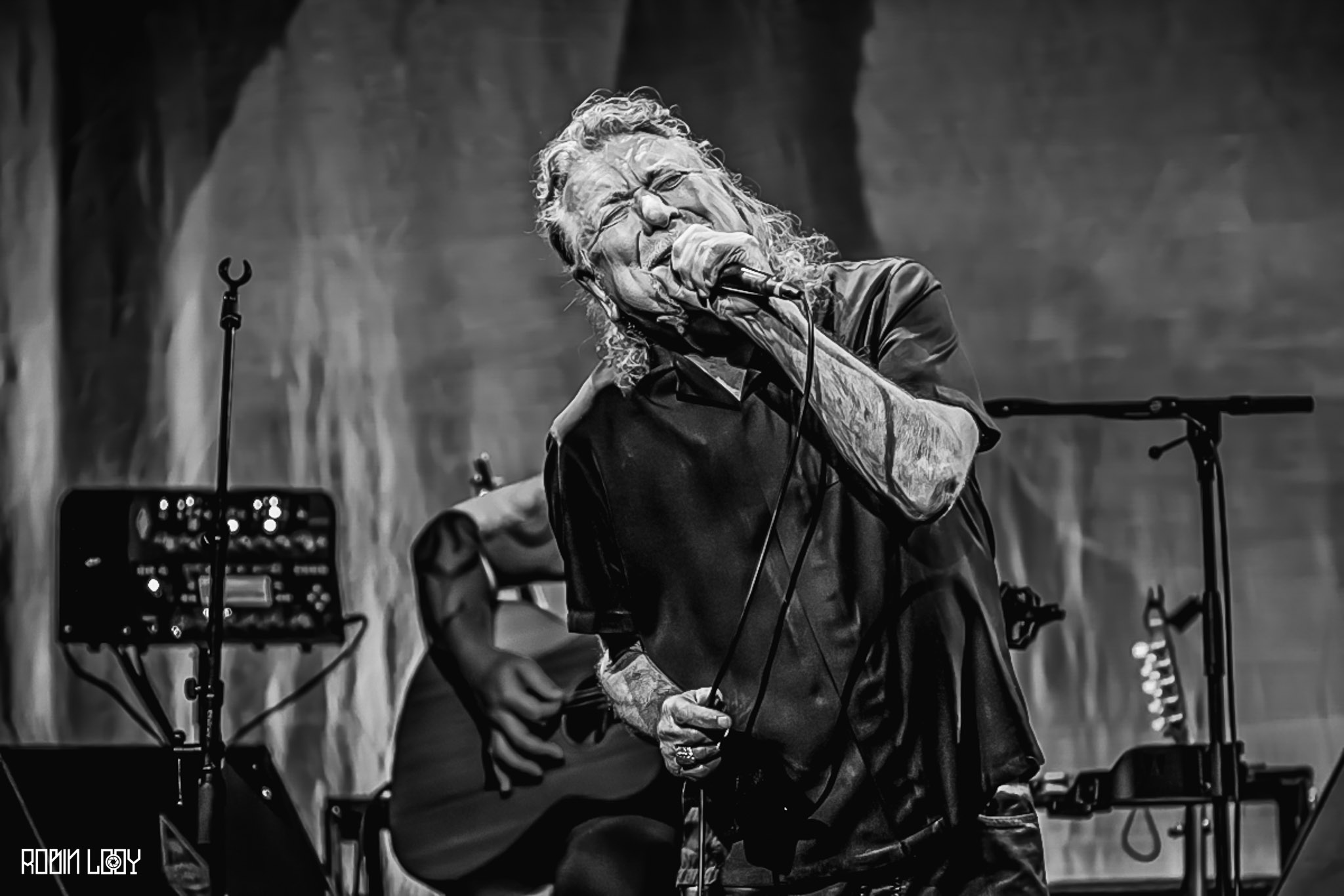 Ik fotografeerde Robert Plant in Carré Amsterdam